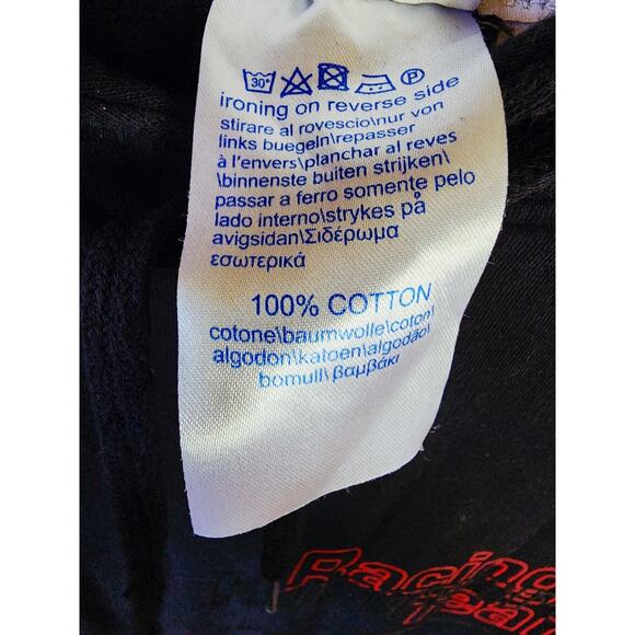 Husqvarna Racing Team Fleece Hoodie Sz XL Black Red Pullover Motor cross Moto - Picture 3 of 9